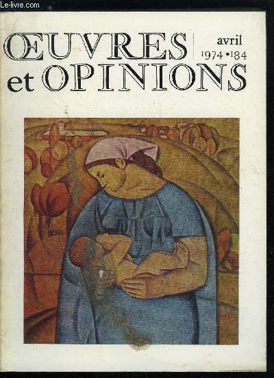 Oeuvres et opinions n� 184 - C'est lui que je … | Immagine principale