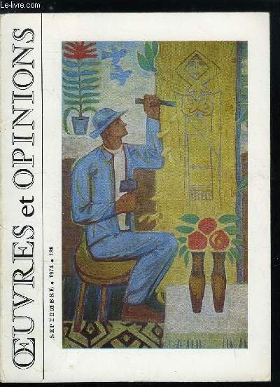 Oeuvres et opinions n� 189 - Chronique d'une vie nouvelle … | Immagine principale