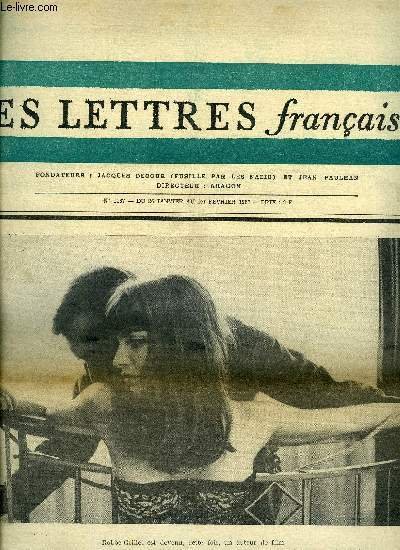Les lettres fran�aises n� 1167 - A la m�moire de Guillaume Apollinaire par Max Jacob, Eugenio Montale : la po�sie mon aventure sur la terre par Claude Michel Cluny, Parler vrai par Hubert Juin, Roger Ikor et la conscience du professeur, Marie Majerova