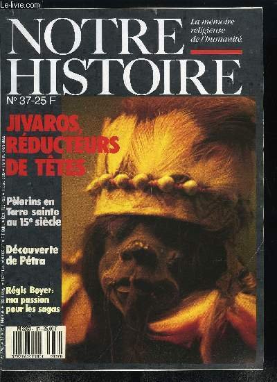 Notre histoire : la m�moire religieuse de l'humanit� n� 37 …