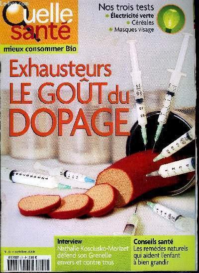 Quelle sant� n� 31 - La botte secr�te d'El-Naturalista, Exhausters …