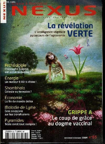 Nexus n� 65 - La r�v�lation verte, Raoul Jacquin : …