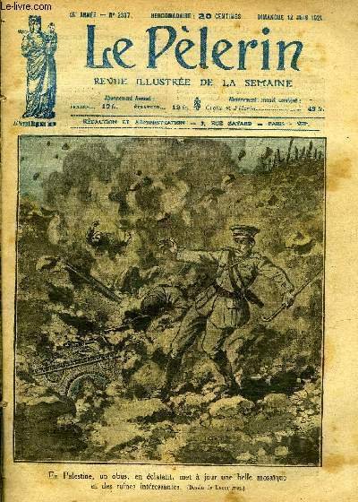 Le P�lerin n� 2307 - En Palestine, un obus, en …