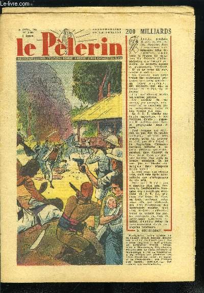 Le P�lerin n� 3363 - La streptomycine par Dr Cattier, Pour les gal�nistes, un amplificateur sans lampes, Les chantres du foyer, Une belle famille, Heligoland, Peloton d'ex�cution (suite) par Pierre Nord