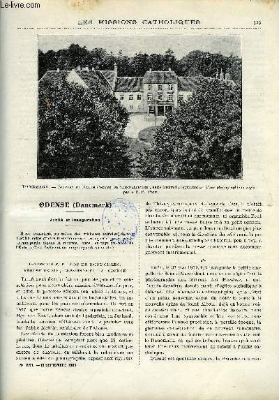 Les missions catholiques n� 1997 - Odens�, jubil� et inauguration, …