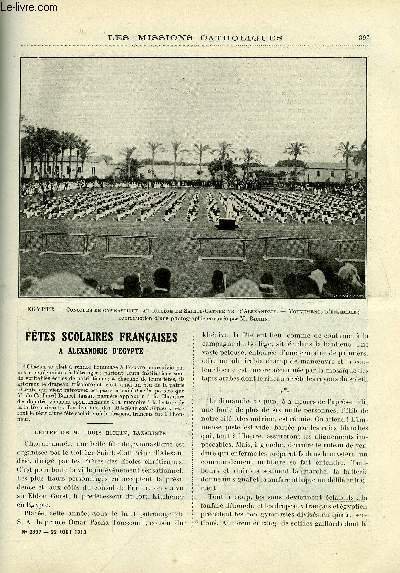Les missions catholiques n� 2307 - F�tes scolaires fran�aises a …