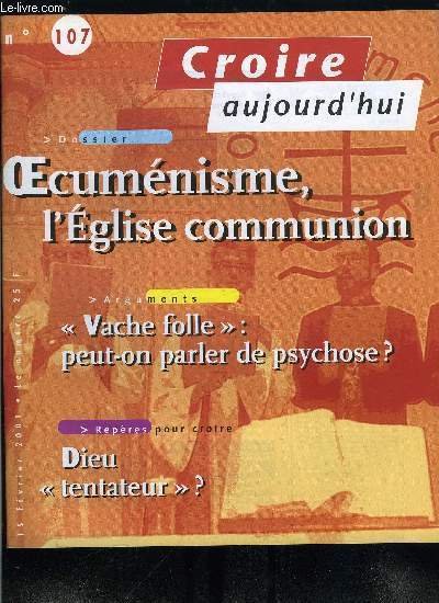 Croire aujourd'hui n� 107 - Rendez vous le 5 mars …