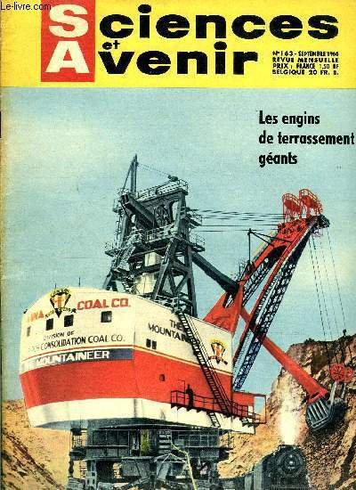 Sciences et avenir n� 163 - Les engins de terrassement … | Immagine principale