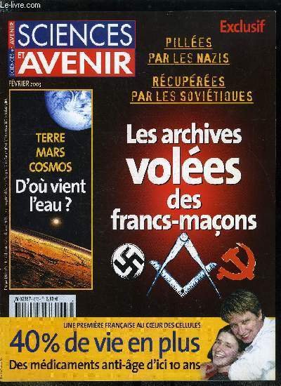 Sciences et avenir n� 672 - 40% de vie en …