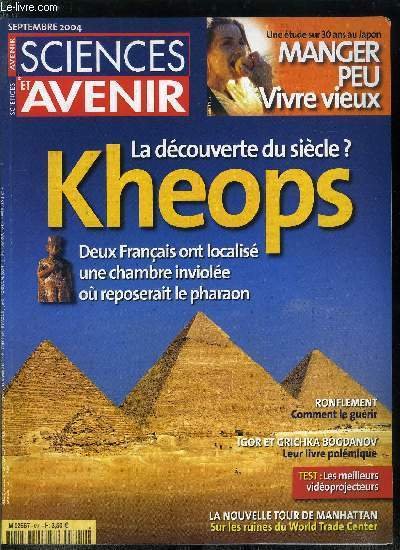 Sciences et avenir n� 691 - Egyptologie : Kheops, la …
