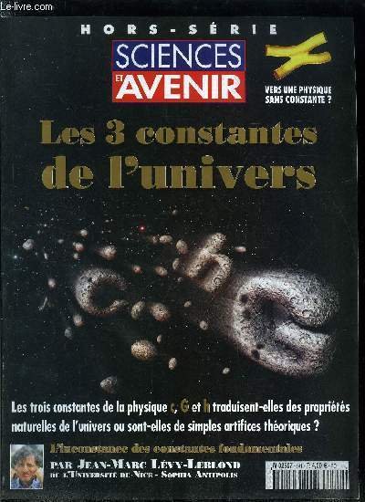 Sciences et avenir hors s�rie n� 141 - Les constantes …