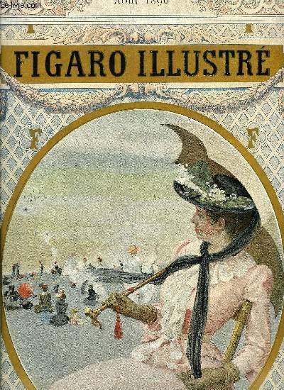 Le Figaro illustré 8e année n° 5 - Le spartiate Othryadas par M. P.J.B. Gasq, Le reniement de Saint Pierre par M. Devambez, Jacinthe par Thiébault-Sisson, L'écarteur de Bénaruc par Jean Rameau, Les étoiles filantes par Camille Flammarion, L'angoisse