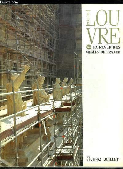 La revue du Louvre et des musées de France n° 3 - Le Christ a la colonne d'Antonello de Messine entre au Louvre par Pierre Rosenberg et Dominique Thiébaut, Au louvre, la restauration des façades de la cour Napoléon par Geneviève Bresc-Bautier