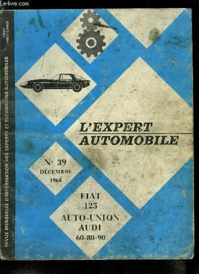 L'expert automobile n° 39 - L'assurance et la sécurité sociale, … | Immagine principale
