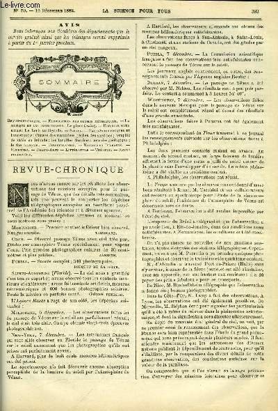 La science pour tous n° 50 - Fabrication des plumes … | Immagine principale