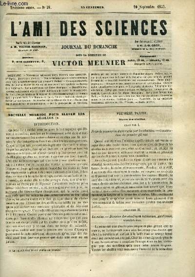 L'ami des sciences n° 38 - Nouvelle méthode pour élever … | Immagine principale