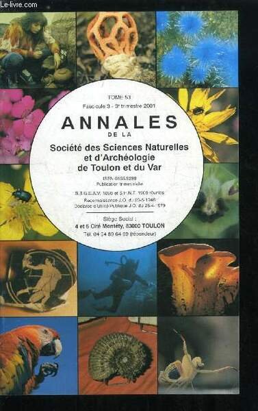 Annales de la société des sciences naturelles et d'archéologie de Toulon et du Var - tome 53 fascicule 3 - Sortie sur les sites du Clavelas et du Bersac Hautes alpes par Gisèle de Lorenzi, Séance de fouilles dans la carrière dite de Belmont sur invitation