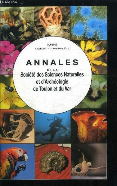 Annales de la société des sciences naturelles et d'archéologie de …