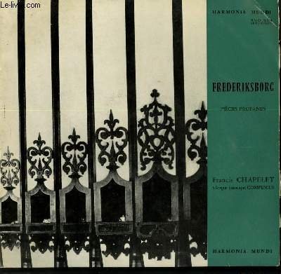 DISQUE VINYLE 33T PIECES PROFANES / TOCCATA / BERGAMASQUE / …