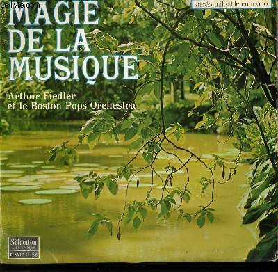 DISQUE VINYLE 33T MAGIE DE LA MUSIQUE / CAVALERIE LEGERE DE SUPPE / CASSE NOIETTE DE TCHAIKOVSKI / DANSE HONGROISE N�6 DE BRAHMS / FAUST DE GOUNOT / PEER GYNT DE GRIEG.