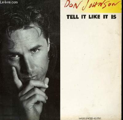 DISQUE VINYLE MAXI 45 T . TELL IT LIKI IT …