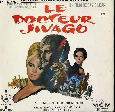 DISQUE VINYLE 33T BANDE ORIGINALE DU FILM LE DOCTEUR JIVAGO. …