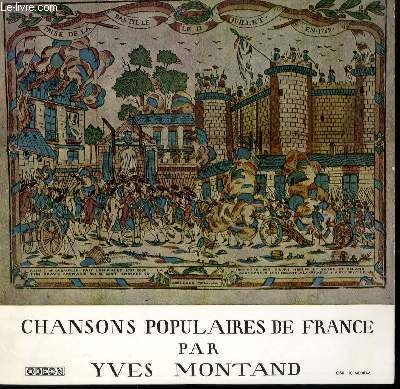 DISQUE VINYLE 33T CHANSONS POPULAIRES DE FRANCE. LE ROI RENAUD …