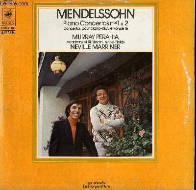 DISQUE VINYLE 33T PIANO CONCERTOS N�1 ET 2 . CONCERTOS … | Immagine principale