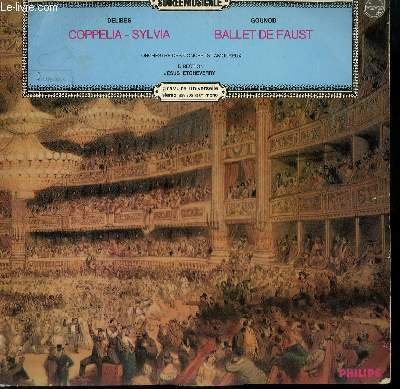 DISQUE VINYLE 33T COPPELIA - SYLVIA / BALLET DE FAUST