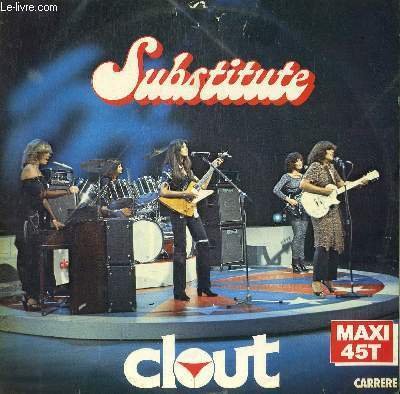 DISQUE VINYLE MAXI 45T SUSTITUTE.