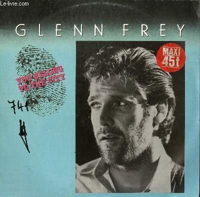 DISQUE VINYLE MAXI 45T YOU BELONG TO THE CITY / … | Immagine principale