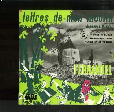 DISQUE VINYLE 33T PETIT FORMAT / VOL5 LETTRES DE MON …