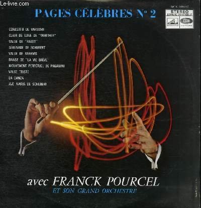 DISQUE VINYLE 33T CONCERTO DE VARSOVIE, SERENADE, FAUST, VALSE, LA …
