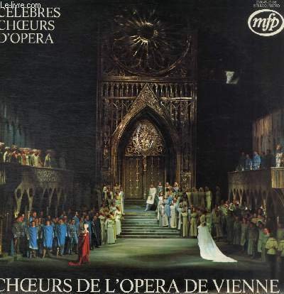 DISQUE VINYLE 33T LE TROUVERE, CARMEN, LES CONTES D'HOFFMANN, AIDA, FAUST, DER FREISCHUTZ, LOHENGRIN, RIGOLETTO, LE VAISSEAU FANTOME, NABUCCO.