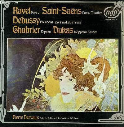 DISQUE VINYLE 33T BOLERO PAR RAVEL, DANSE MACABRE PAR SAINT-SAENS, … | Immagine principale