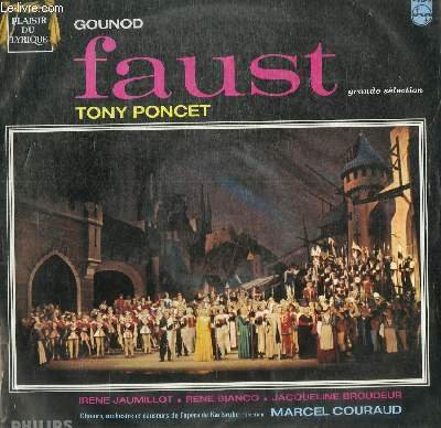 DISQUE VINYLE 33T FAUST GRANDE SELECTION.