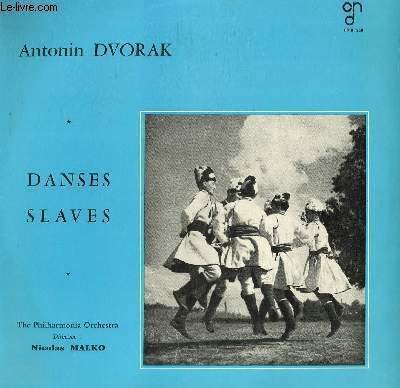 DISQUE VINYLE 33T DANSES SLAVES.
