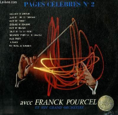 DISQUE VINYLE 33T CONCERTO DE VARSOVIE, SERENADE, FAUST, VALSE, LA VIE BREVE, WERTHER, MOUVEMENT PERPETUEL, VALSE TRISTE, LA DANZA, AVE MARIA.