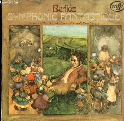 DISQUE VINYLE 33T SYMPHONIE FANTASTIQUE-ORCHESTRE DE L'ASSOCIATION DES CONCERTS COLONNE DIR: PIERRE DERVAUX