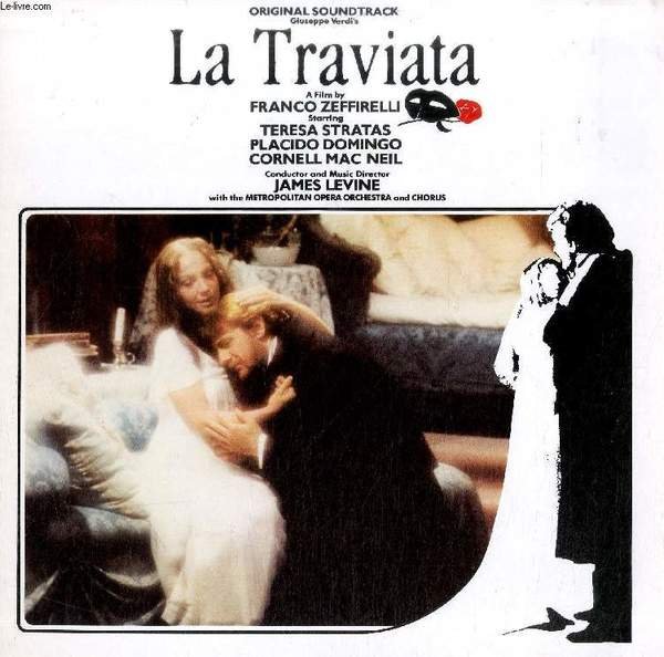 DISQUE VINYLE 33T : LA TRAVIATA - Original Soundtrack. A …