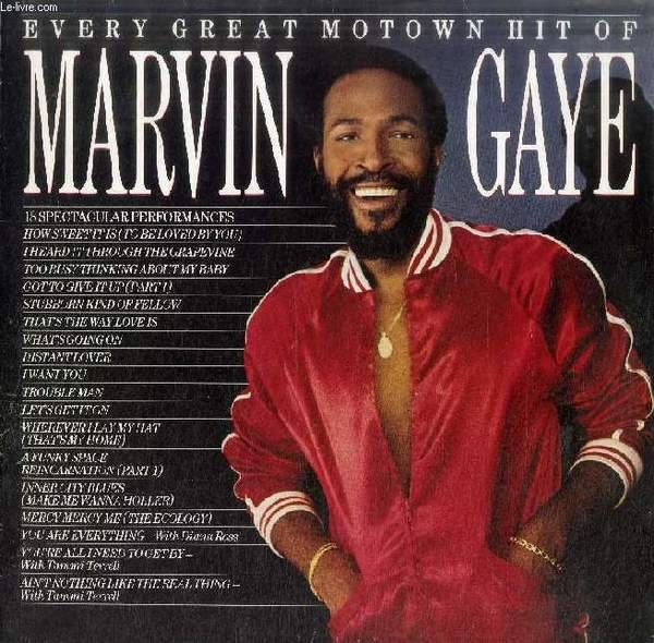 DISQUE VINYLE 33T : EVERY GREAT MOTOWN HIT OF MARVIN … | Immagine principale