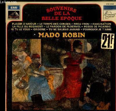 DISQUE VINYLE 33T : SOUVENIRS DE LA BELLE EPOQUE - …