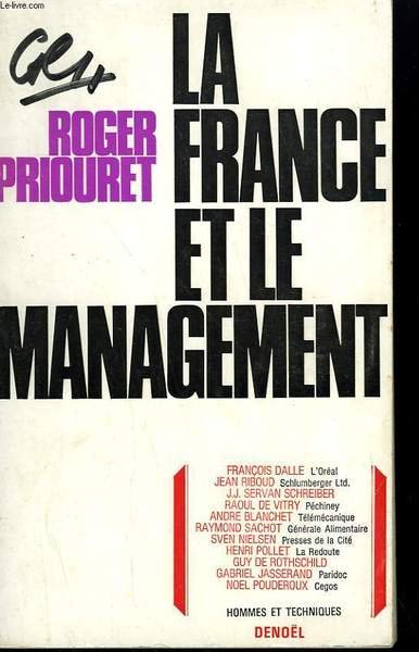 LA FRANCE ET LE MANAGEMENT.