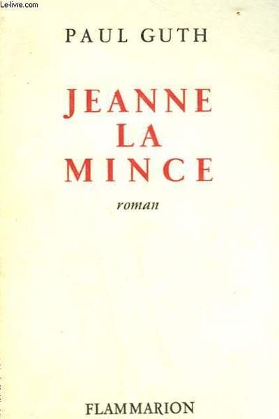 JEANNE LA MINCE.