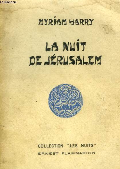 LA NUIT DE JERUSALEM. | Immagine principale