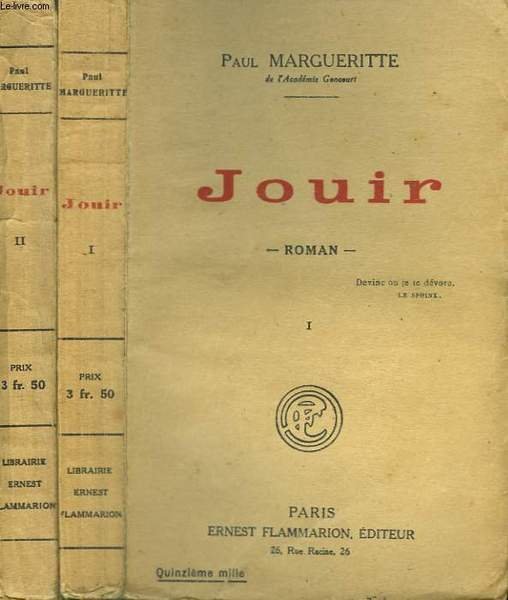 JOUIR. EN 2 TOMES.