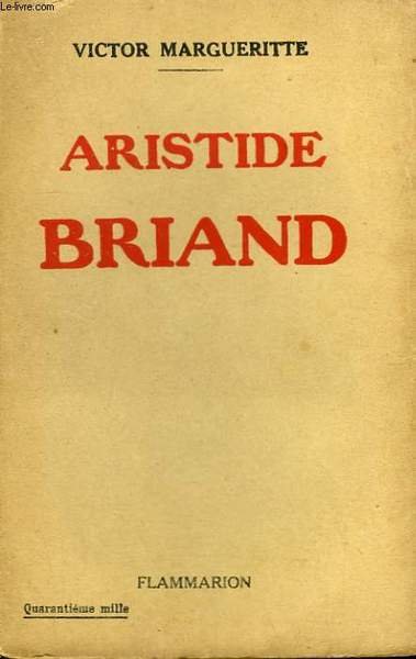 ARISTIDE BRIAND.