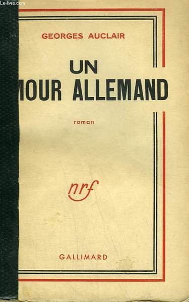 UN AMOUR ALLEMAND.