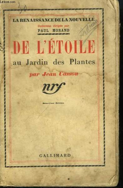 DE L'ETOILE AU JARDIN DES PLANTES.