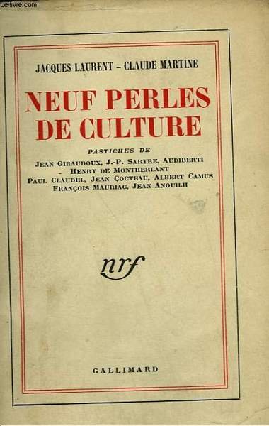 NEUF PERLES DE CULTURE.